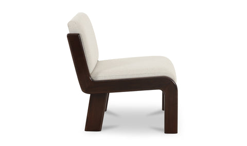 Edie Accent Chair Flecked Ivory