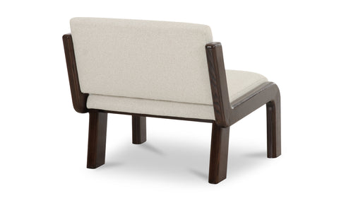 Edie Accent Chair Flecked Ivory