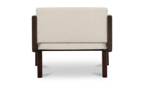 Edie Accent Chair Flecked Ivory