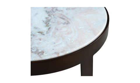 Holli Side Table White Marble