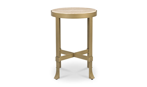 Holli Side Table Travertine