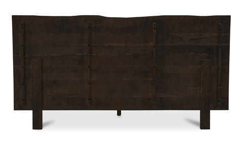 Madagascar Platform Bed Dark Brown