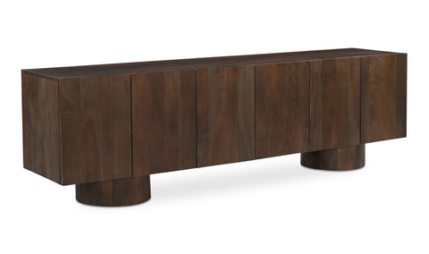 Hadley Media Unit Warm Brown