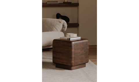 Eton Side Table Dark Brown