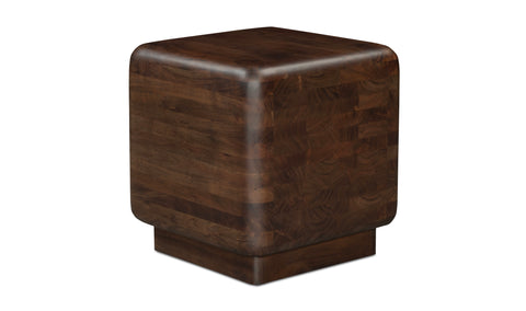 Eton Side Table Dark Brown
