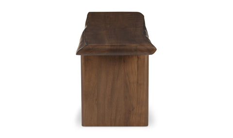 Lila Dining Bench Small Brown