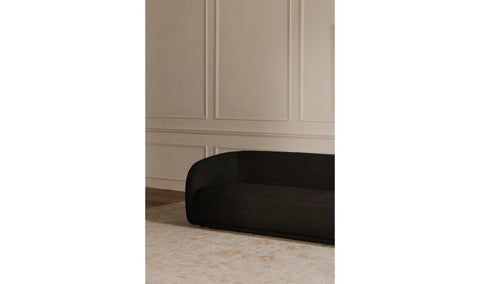 Faye Sofa Black Boucle