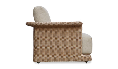 Meredith Outdoor Accent Chair Beige