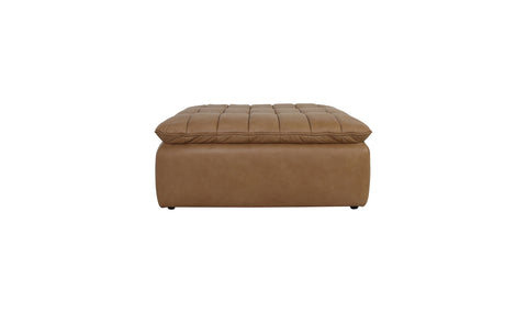 Lino Ottoman Tan Leather