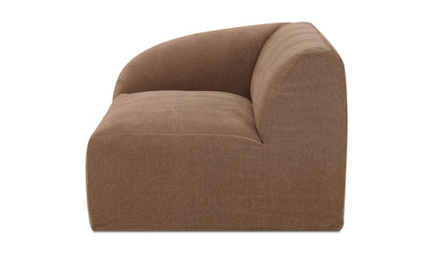 Isla Left Arm Facing Chair Mocha