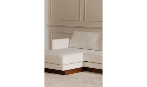 Vernon Sectional White