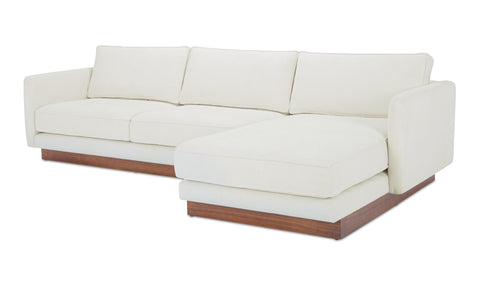 Vernon Sectional White