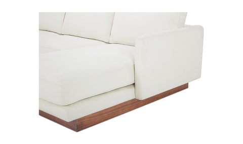 Vernon Sectional White