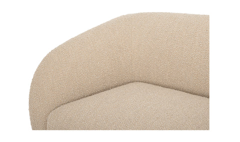 Faye Sectional Beige Boucle