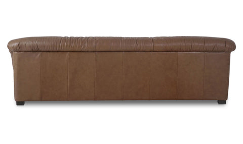 Halston Sofa Tan Leather