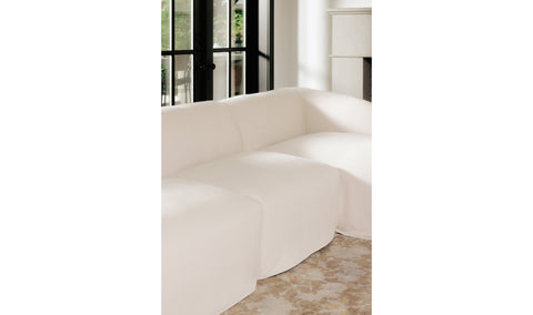 Isla Left Arm Facing Chair Beige