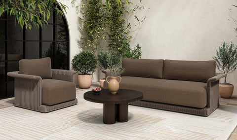 Logan Outdoor Coffee table Black