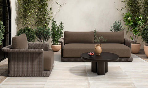 Logan Outdoor Coffee table Black