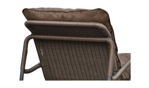 Lyra Outdoor Rocking Chair Brown