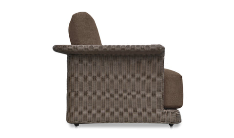 Meredith Outdoor Accent Chair Brown