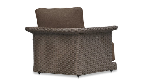 Meredith Outdoor Accent Chair Brown