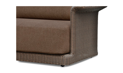Meredith Outdoor Sofa Brown