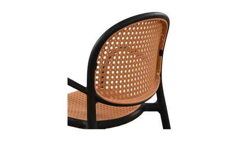 Soren Outdoor Dining Chair Black