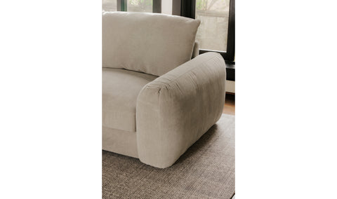Berga Sectional Pebble