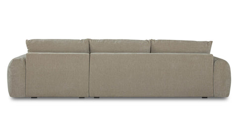 Berga Sectional Pebble