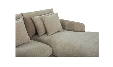 Berga Sectional Pebble