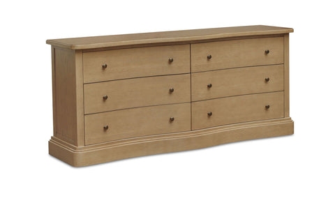 Clarence 6 Drawer Dresser Natural
