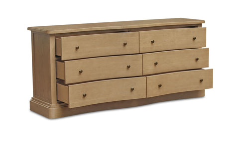 Clarence 6 Drawer Dresser Natural