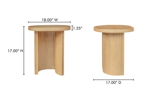 Louise Accent Table Natural