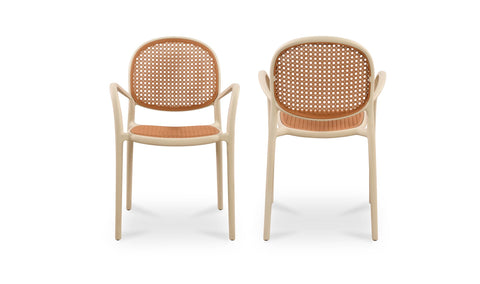 Soren Outdoor Dining Chair White