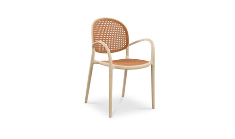 Soren Outdoor Dining Chair White
