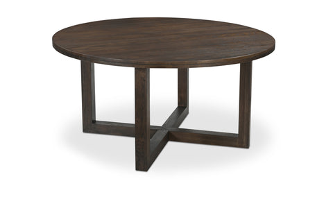 Joel Dining Table Dark Brown