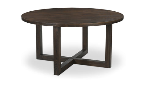 Joel Dining Table Dark Brown