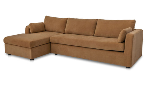 Burrow Sleeper Sectional With Storage Chaise Ginger