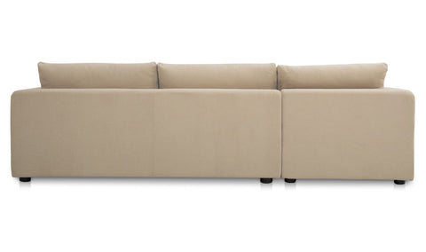 Burrow Sleeper Sectional With Storage Chaise Sand