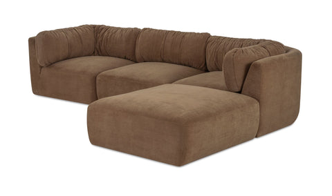 Matina Lounge Modular Sectional Taupe