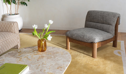 Pierce Accent Chair Flecked Black