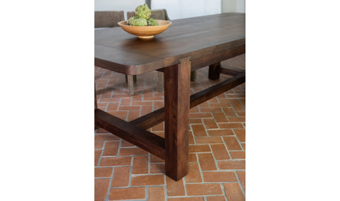 Wilson Dining Table Small Warm Brown