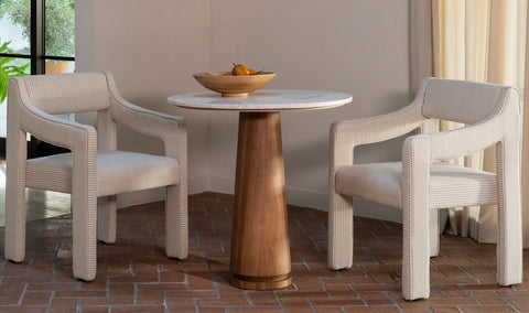 Sage Cafe Table Cosmos Marble