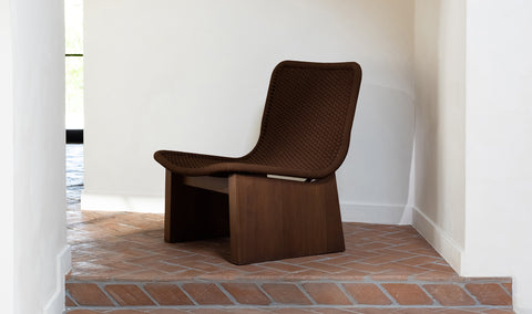 Savanna Outdoor Accent Chair Brown