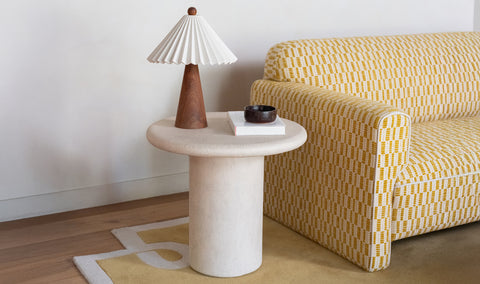 Frida Outdoor Side Table Cream