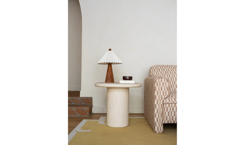 Frida Outdoor Side Table Cream