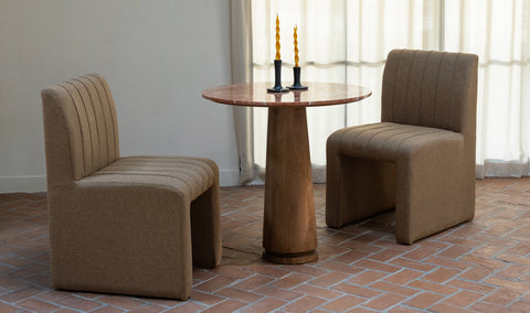 Sally Dining Chair Light Brown