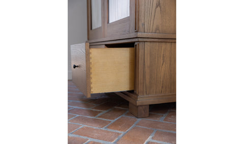 Lillian Tall Cabinet Brown