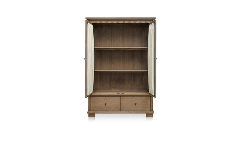 Lillian Tall Cabinet Brown