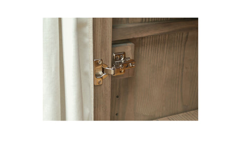 Lillian Tall Cabinet Brown